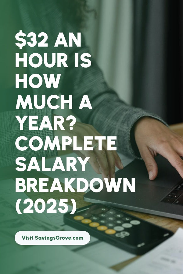 $32 an Hour is How Much a Year? Complete Salary Breakdown (2025)