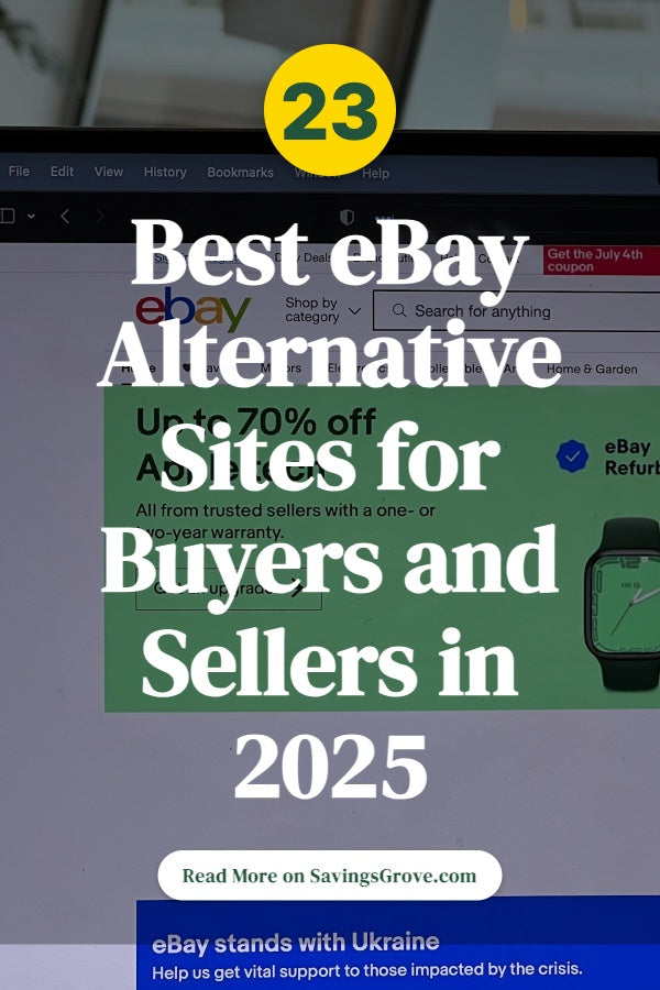 23 Best eBay Alternative Sites for Buyers and Sellers in 2025