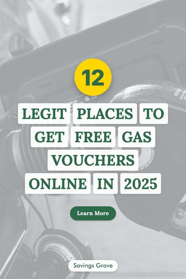 12 Legit Places to Get Free Gas Vouchers Online in 2025