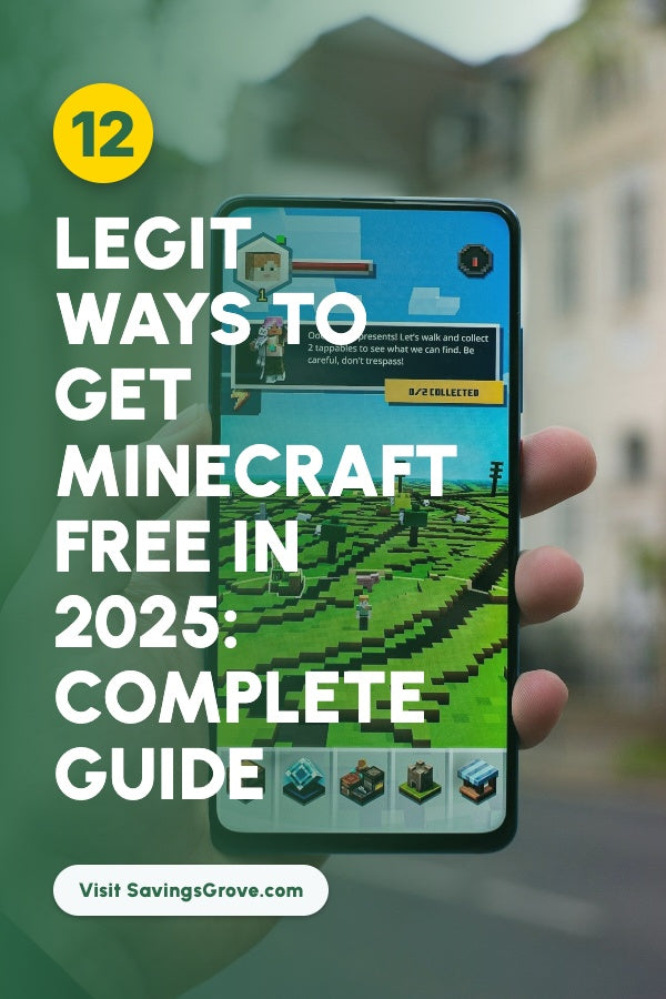 12 Legit Ways to Get Minecraft Free in 2025: Complete Guide