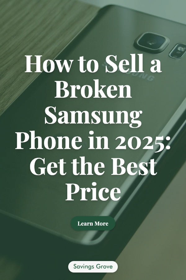 How to Sell a Broken Samsung Phone in 2025: Get the Best Price