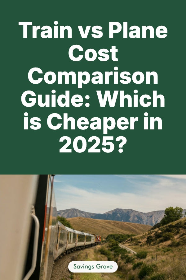 Train vs Plane Cost Comparison Guide: Which is Cheaper in 2025?