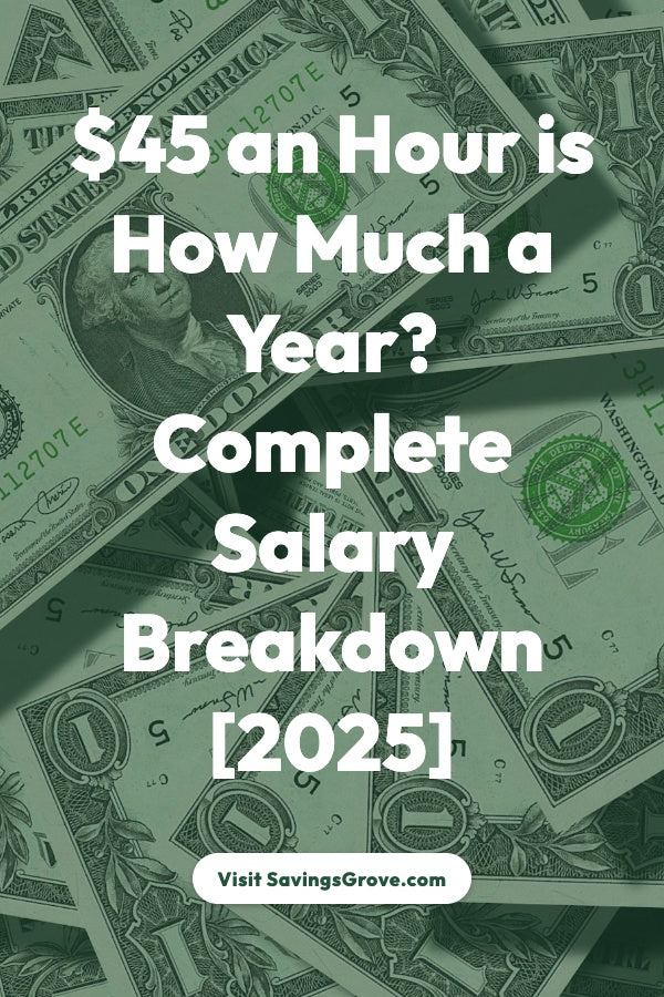 $45 an Hour is How Much a Year? Complete Salary Breakdown [2025]