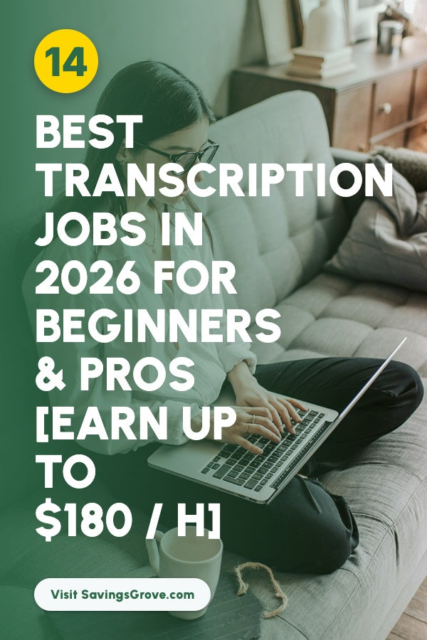 14 Best Transcription Jobs in 2026 for Beginners & Pros [Earn up to $180 / h]