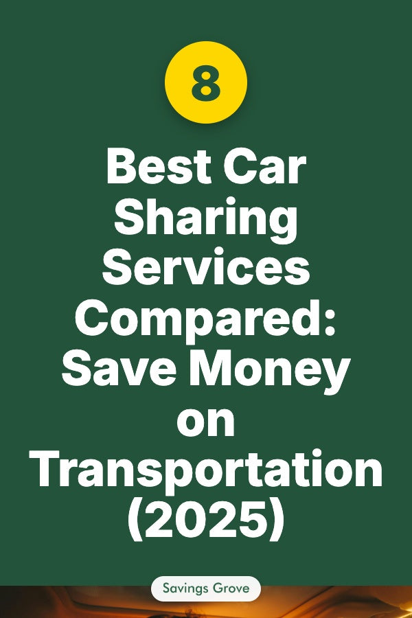 8 Best Car Sharing Services Compared: Save Money on Transportation (2025)