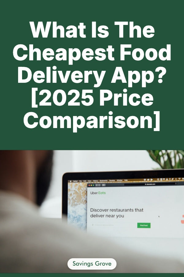 What Is The Cheapest Food Delivery App? [2025 Price Comparison]