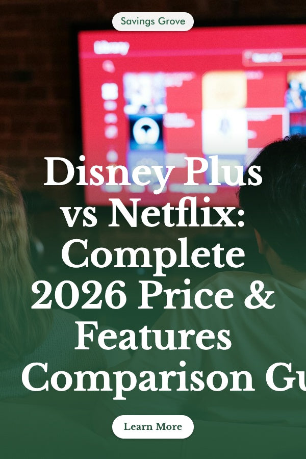 Disney Plus vs Netflix: Complete 2026 Price & Features Comparison Guide