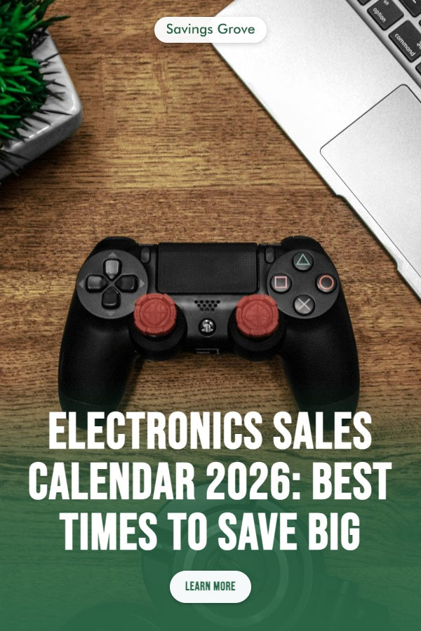 Electronics Sales Calendar 2026: Best Times to Save Big