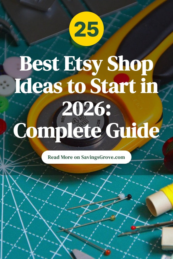 25 Best Etsy Shop Ideas to Start in 2026: Complete Guide
