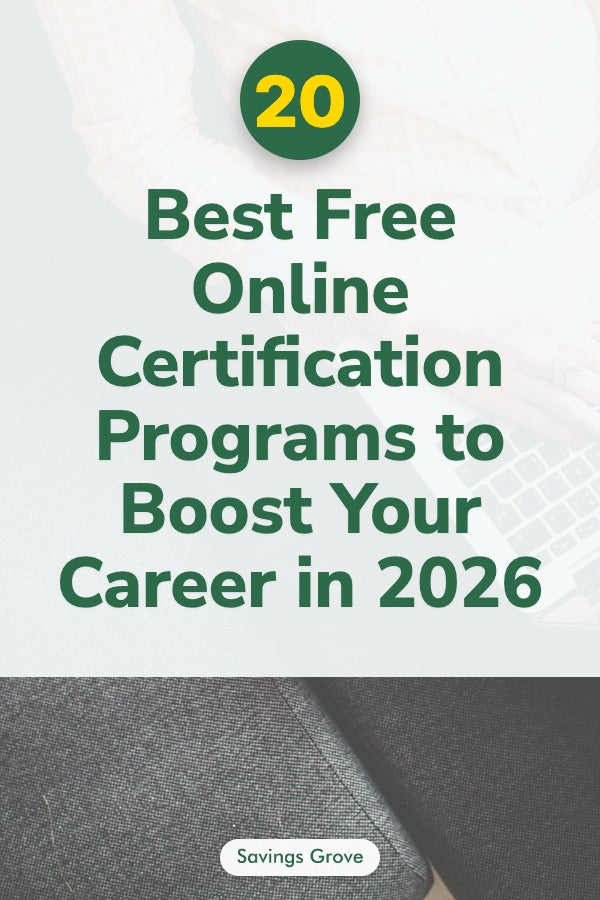 20 Best Free Online Certification Programs to Boost Your Career in 2026