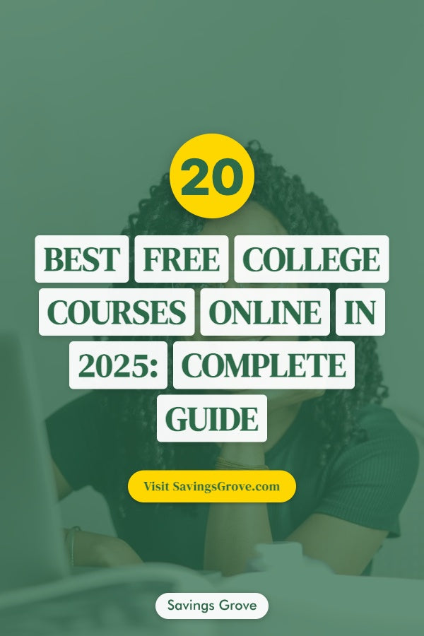 20 Best Free College Courses Online in 2025: Complete Guide