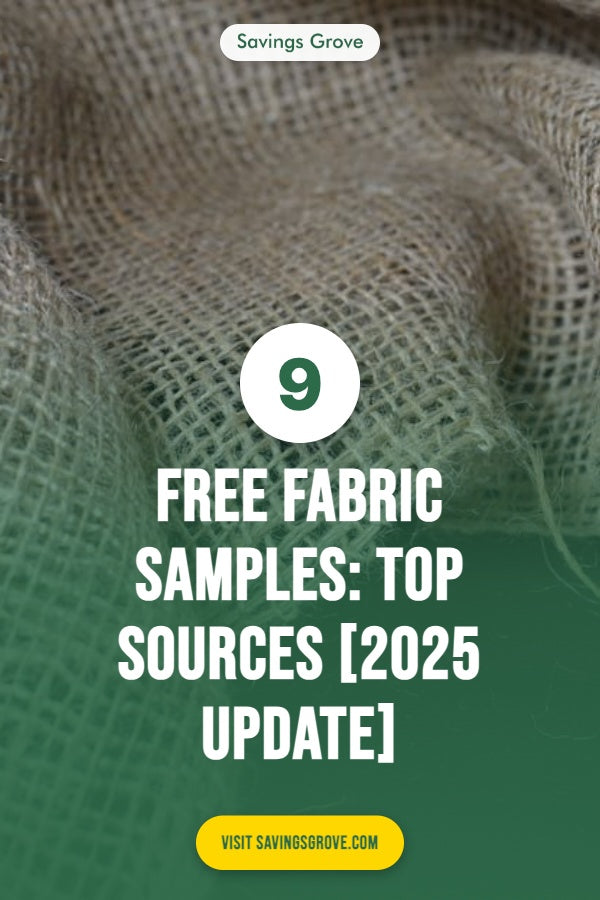Free Fabric Samples: 9 Top Sources [2025 Update]