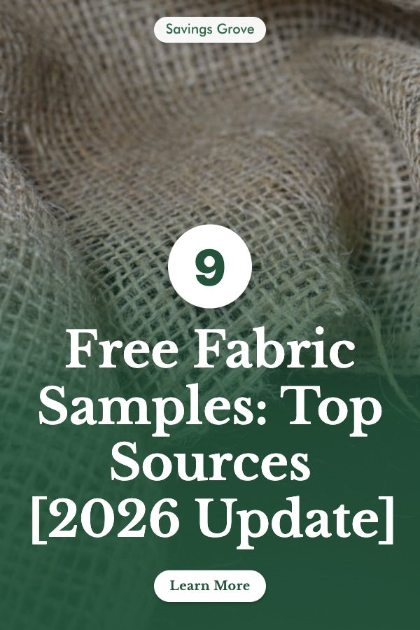 Free Fabric Samples: 9 Top Sources [2026 Update]