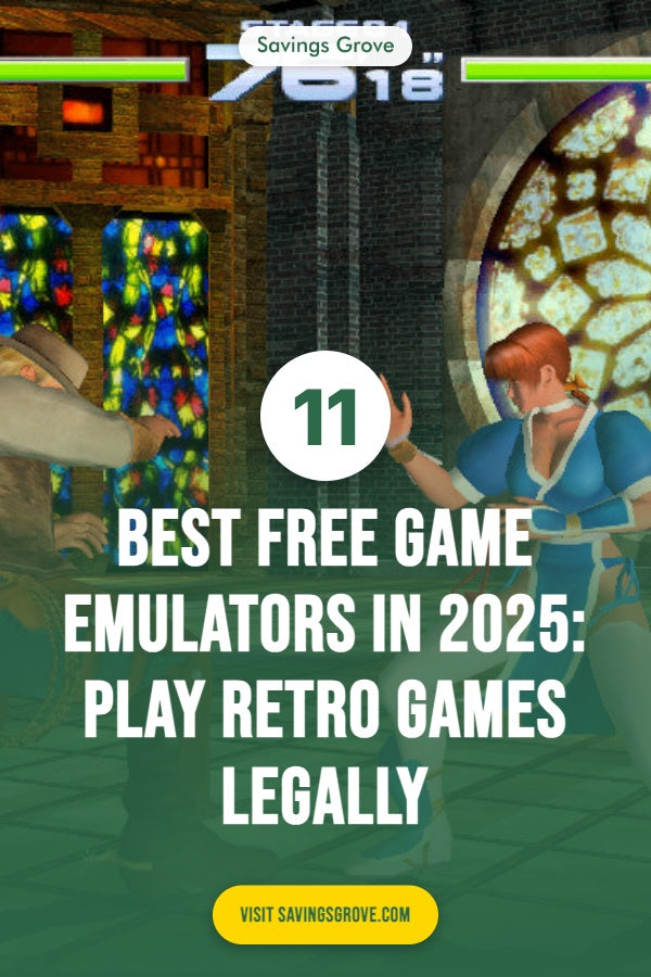 11 Best Free Game Emulators in 2025: Play Retro Games Legally