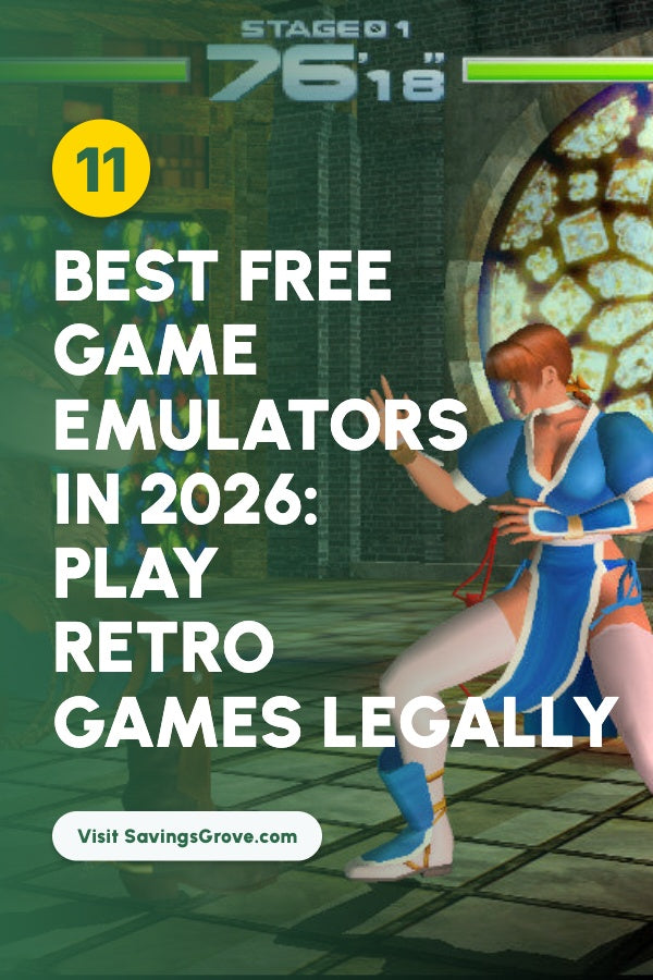 11 Best Free Game Emulators in 2026: Play Retro Games Legally