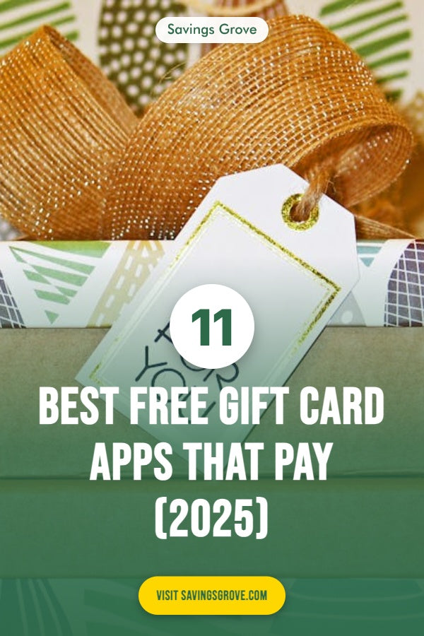 11 Best Free Gift Card Apps That Pay (2025)