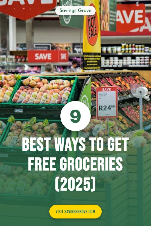 9 Best Ways to Get Free Groceries (2025)