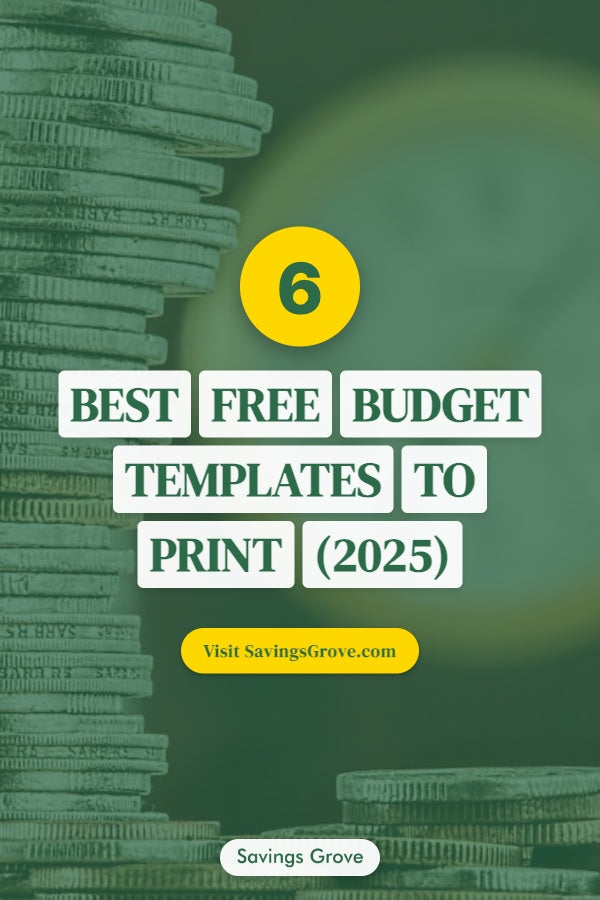 6 Best Free Budget Templates to Print (2025)