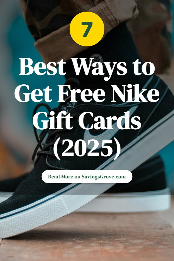 7 Best Ways to Get Free Nike Gift Cards (2025)