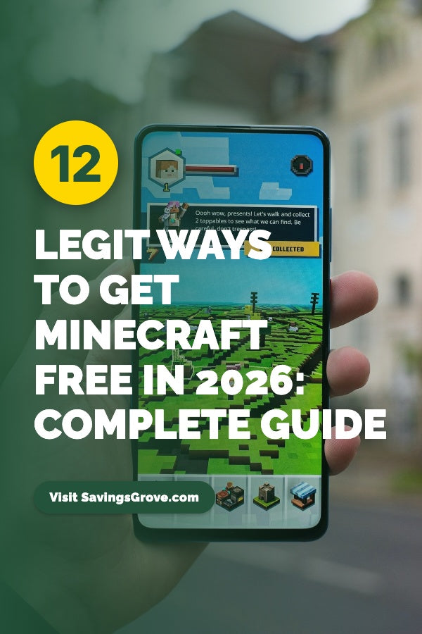 12 Legit Ways to Get Minecraft Free in 2026: Complete Guide