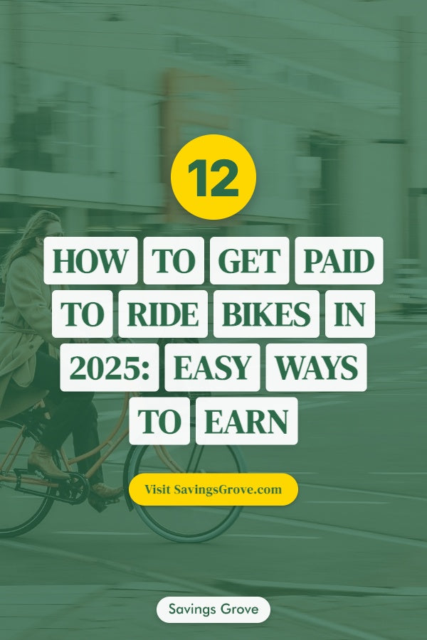 How to Get Paid to Ride Bikes in 2025: 12 Easy Ways to Earn