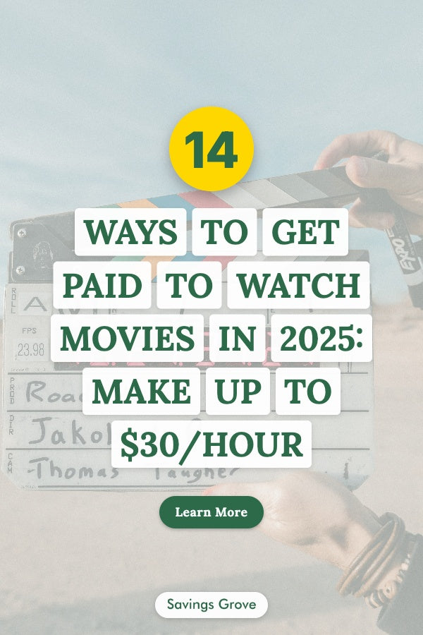 14 Ways to Get Paid to Watch Movies in 2025: Make Up to $30/Hour