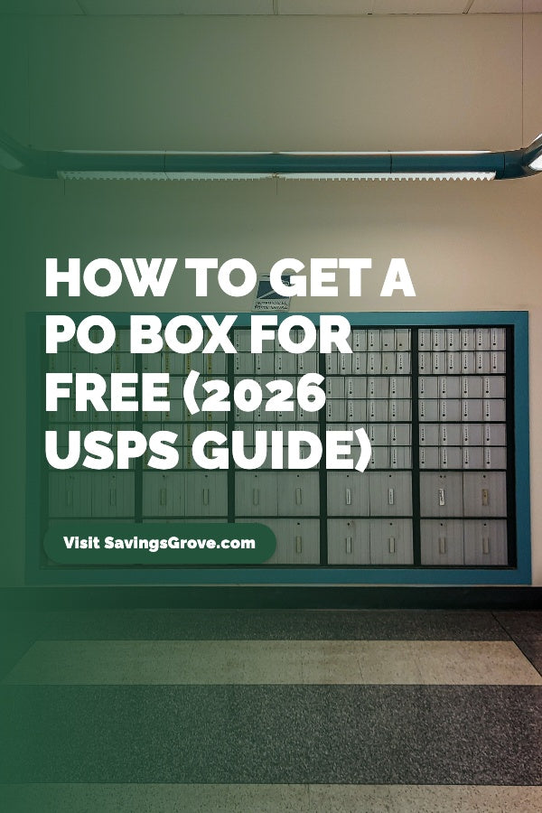 How to Get a PO Box for Free (2026 USPS Guide)