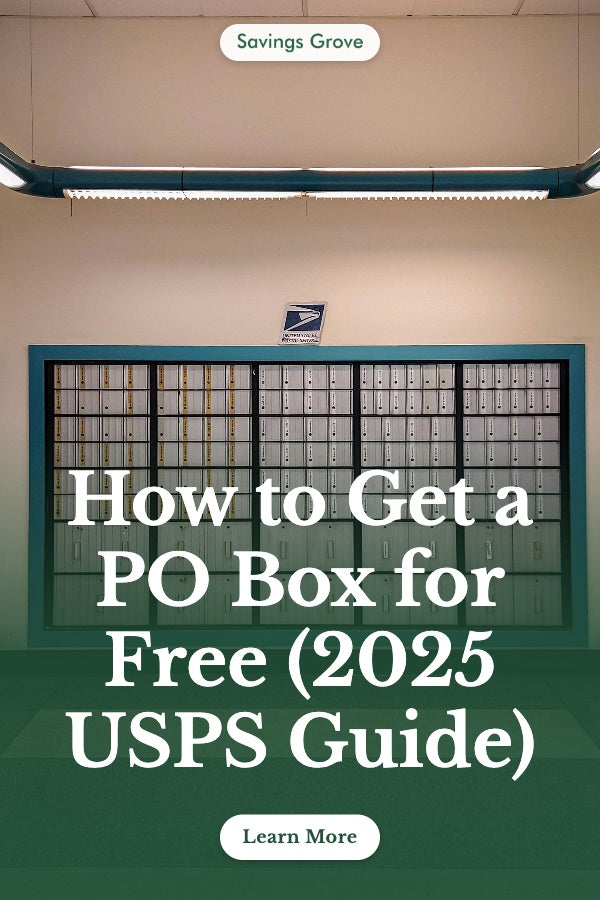 How to Get a PO Box for Free (2025 USPS Guide)