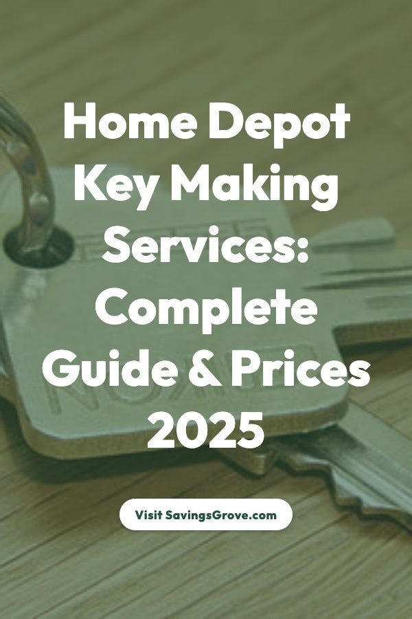 Home Depot Key Making Services: Complete Guide & Prices 2025