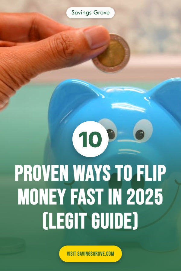 10 Proven Ways to Flip Money Fast in 2025 (Legit Guide)