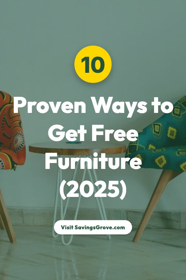 10 Proven Ways to Get Free Furniture (2025)