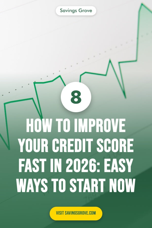 How to Improve Your Credit Score Fast in 2026: 8 Easy Ways to Start Now
