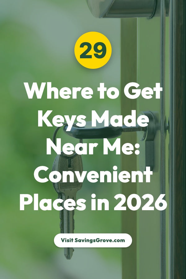 Where to Get Keys Made Near Me: 29 Convenient Places in 2026