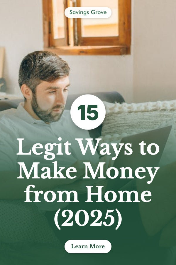 15 Legit Ways to Make Money from Home (2025)