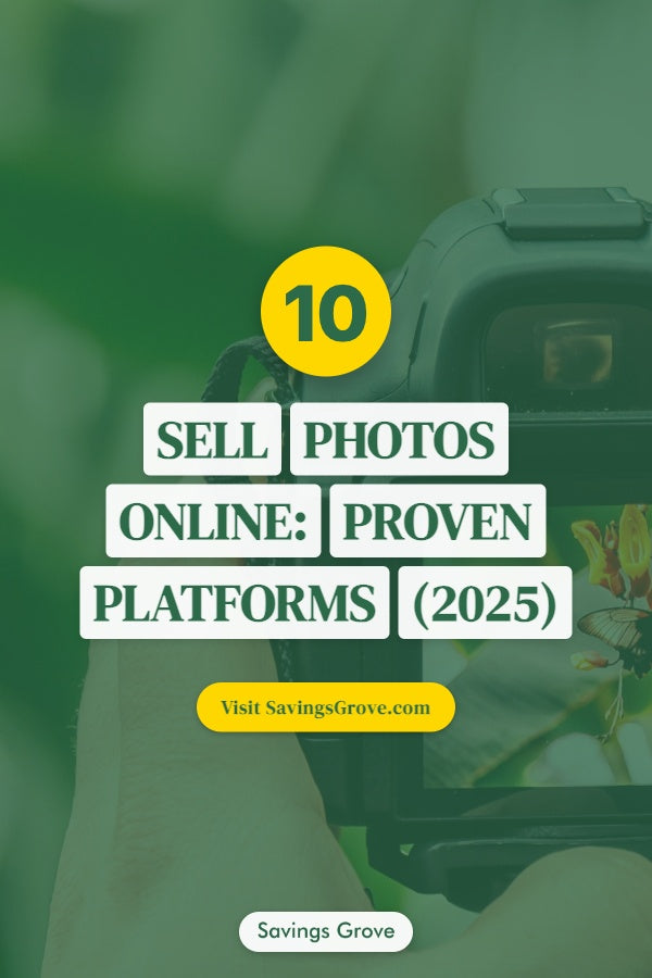 Sell Photos Online: 10 Proven Platforms (2025)