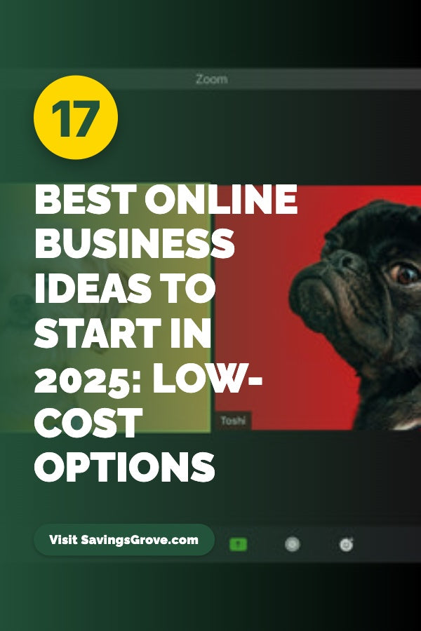 17 Best Online Business Ideas to Start in 2025: Low-Cost Options