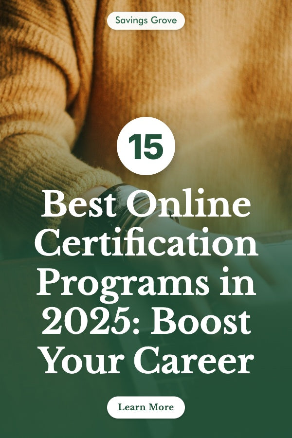 15 Best Online Certification Programs in 2025: Boost Your Career