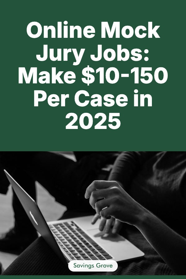 Online Mock Jury Jobs: Make $10-150 Per Case in 2025