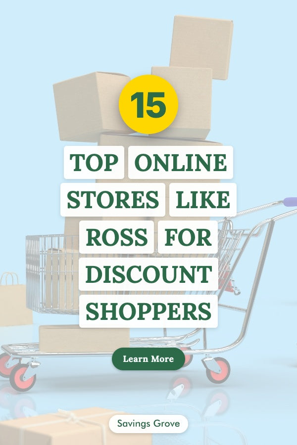 Top 15 Online Stores Like Ross for Discount Shoppers