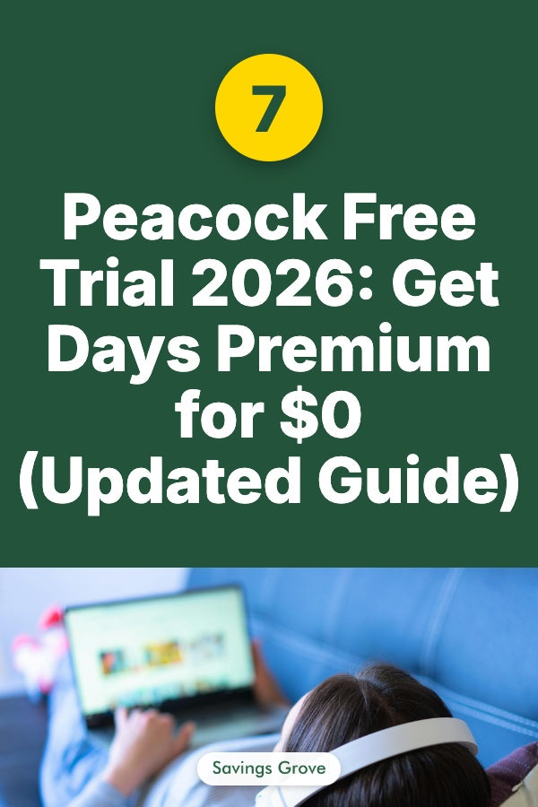 Peacock Free Trial 2026: Get 7 Days Premium for $0 (Updated Guide)