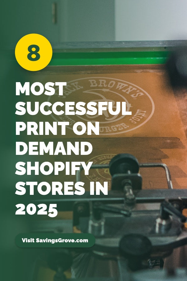 8 Most Successful Print on Demand Shopify Stores in 2025