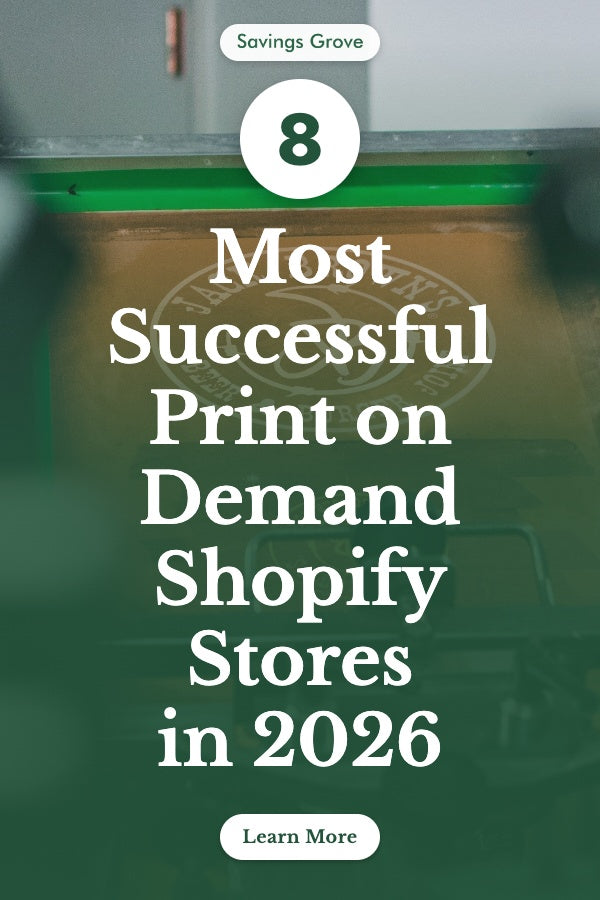 8 Most Successful Print on Demand Shopify Stores in 2026