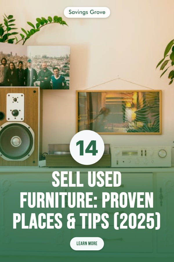 Sell Used Furniture: 14 Proven Places & Tips (2025)