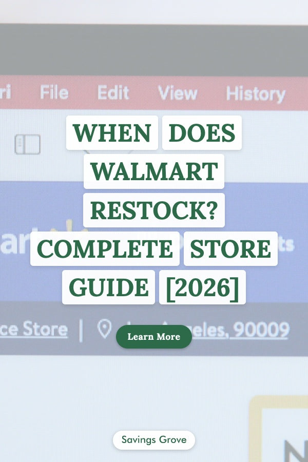 When Does Walmart Restock? Complete Store Guide [2026]