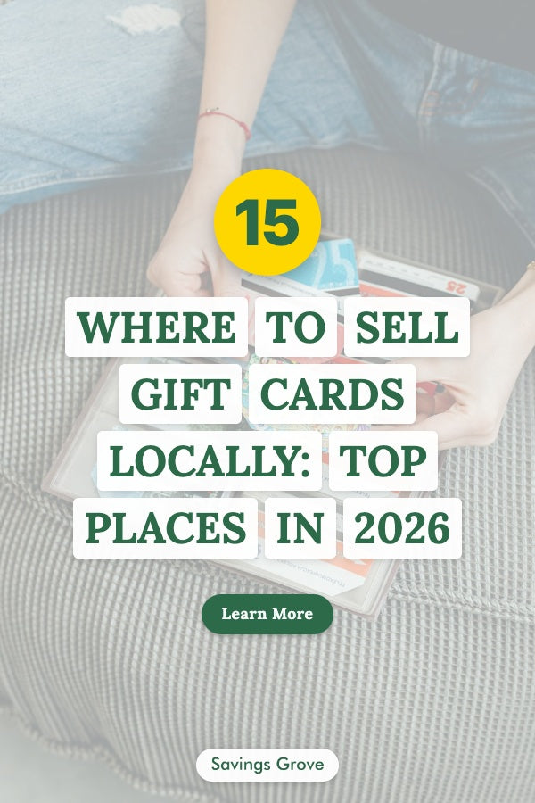 Where to Sell Gift Cards Locally: Top 15 Places in 2026