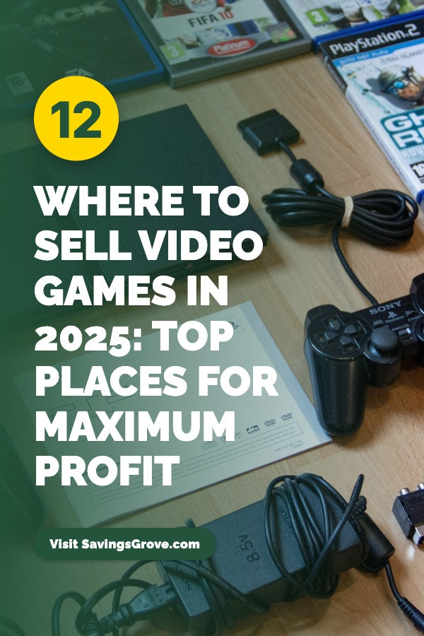Where to Sell Video Games in 2025: Top 12 Places for Maximum Profit