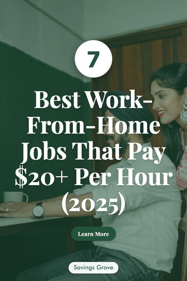7 Best Work-From-Home Jobs That Pay $20+ Per Hour (2025)
